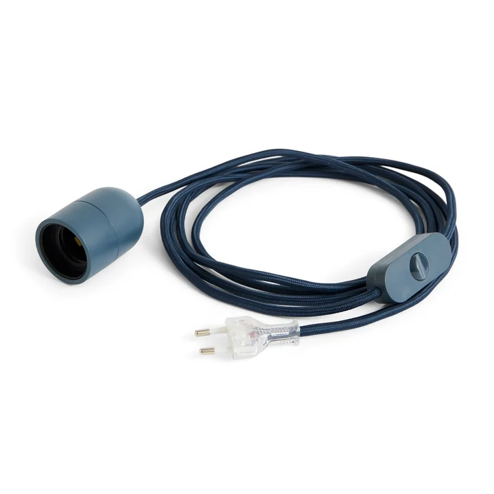 HAY - Common Table cable set, anthracite blue