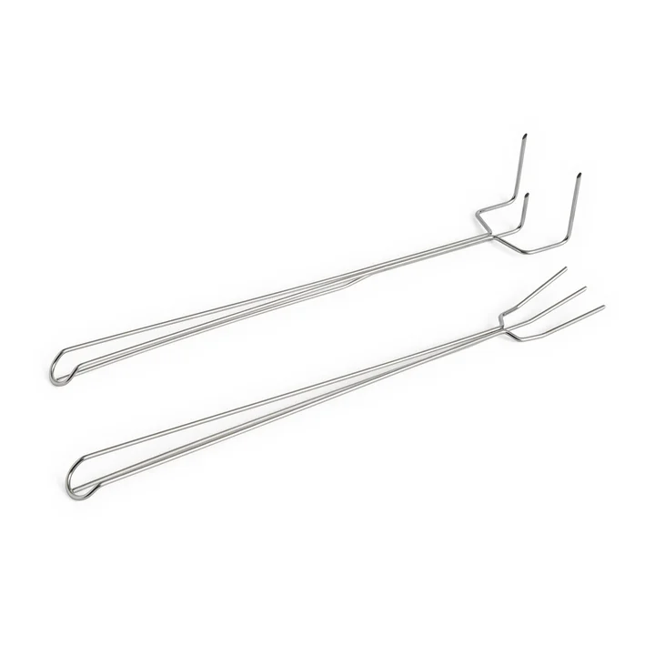 HAY - Outdoor Market Grill fork, stainless steel (set of 2)