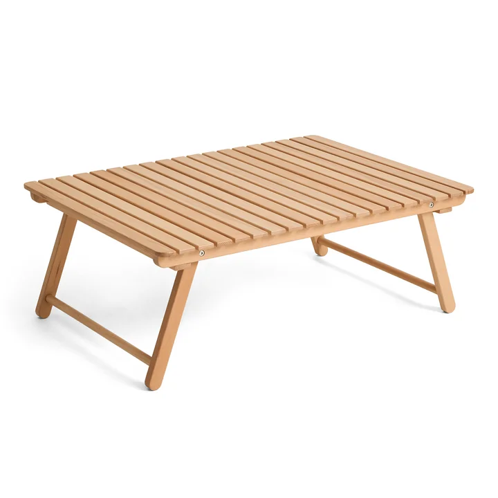 HAY - Outdoor Market Folding table L, natural
