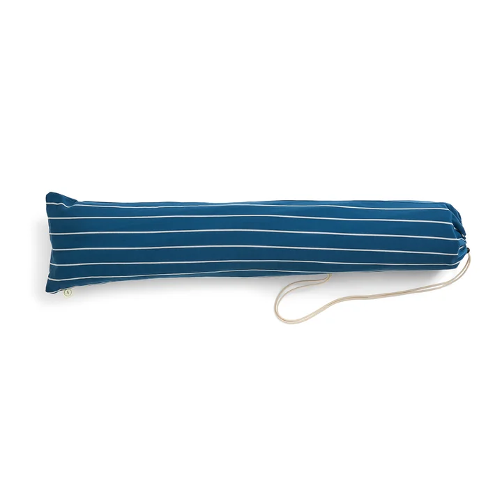 HAY - Outdoor Market Sofa seat cushion, blue with beige stripes