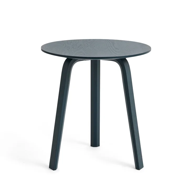 HAY - Bella Side table Ø 45 cm / H 49 cm, blue charcoal
