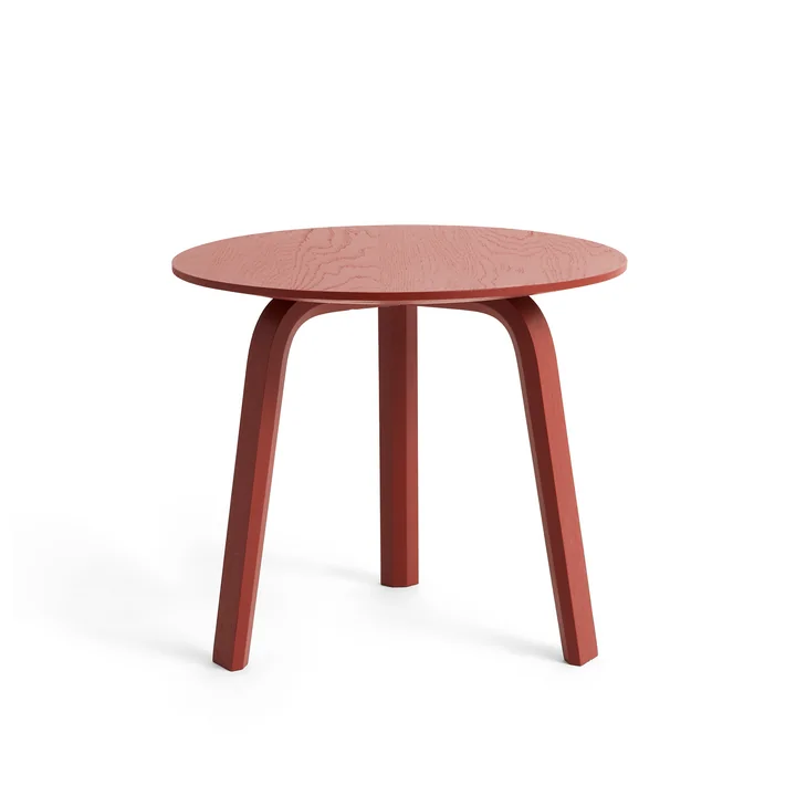 HAY - Bella Side table Ø 45 cm / H 39 cm, tile red