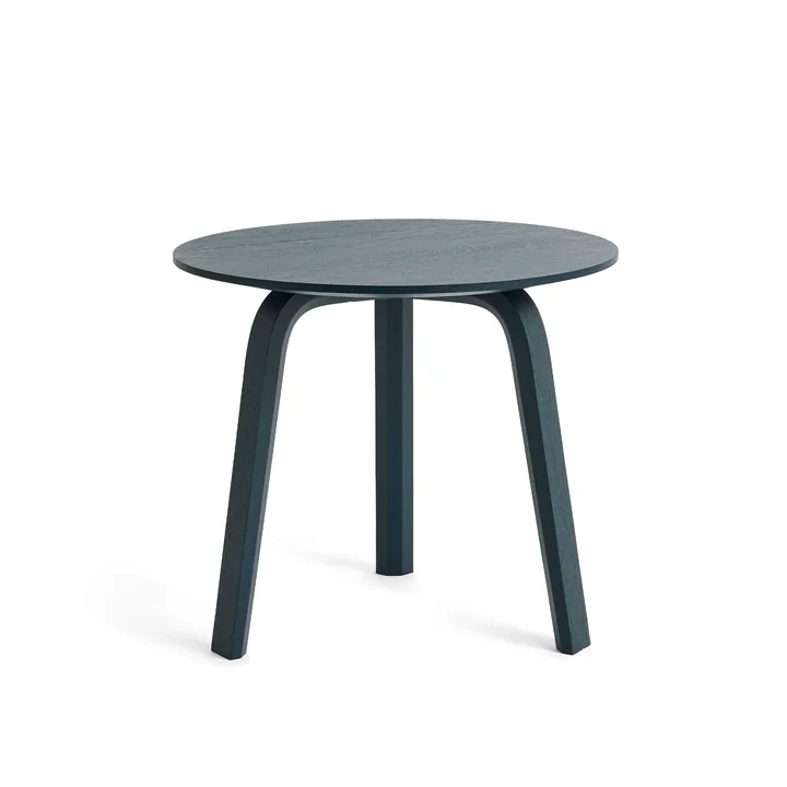 HAY - Bella Side table Ø 45 cm / H 39 cm, blue charcoal