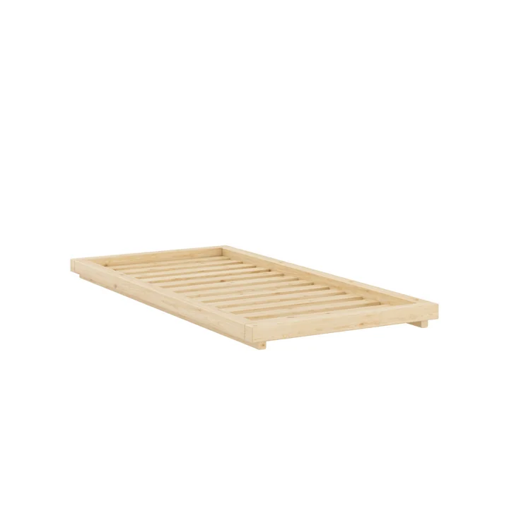 Karup Design - Dock Bed frame with slatted frame, 120 x 200 cm, clear lacquered pine