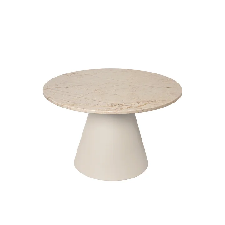 Broste Copenhagen - Miro Side table, Ø75 x H45 cm, beige