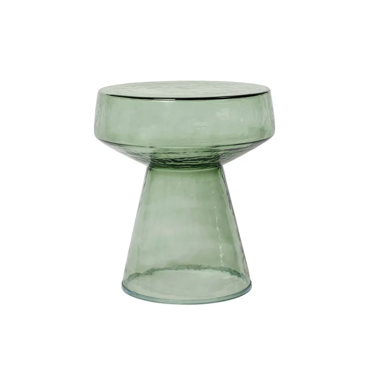 Broste Copenhagen - Clara Side table Ø39 x H44 cm, light green