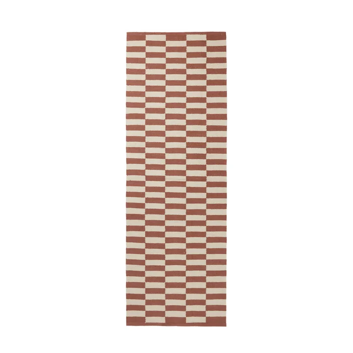 Broste Copenhagen - Jane Rug, 70 x 200 cm, mocha bisque / oatmeal