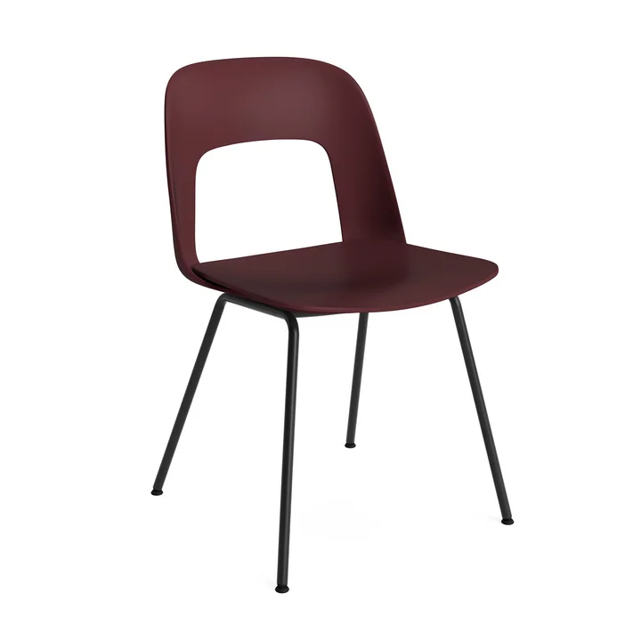 HAY - Layout 111 Chair, black / bordeaux