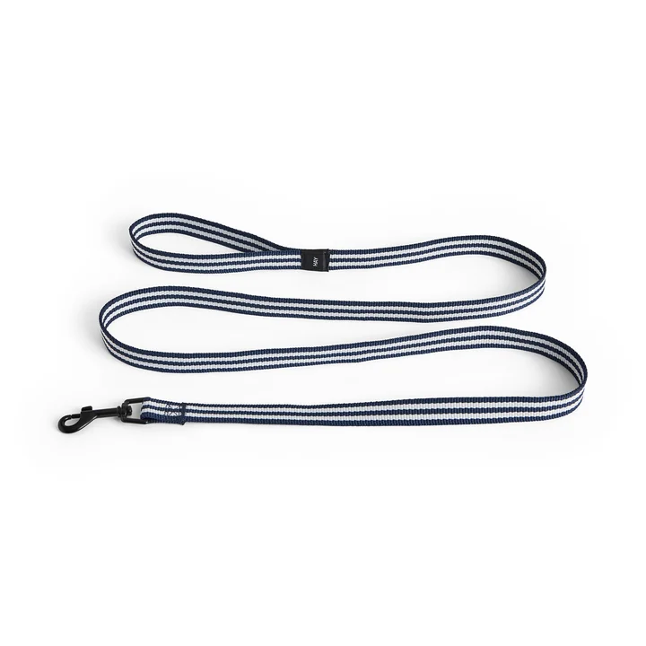 HAY - Dogs Dog lead, S/M, blue / white stripes