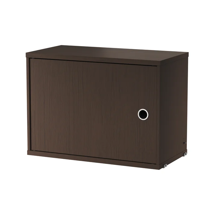 String - Cabinet module with door, 58 x 30 cm, dark oak