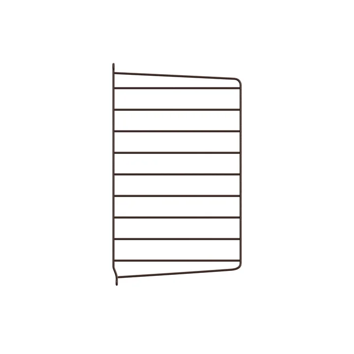 String - Wall ladder for String shelf 50 x 30 cm, dark brown
