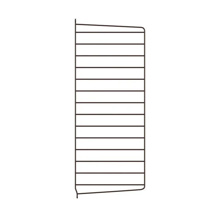 String - Wall ladder for String shelf 75 x 30 cm, dark brown
