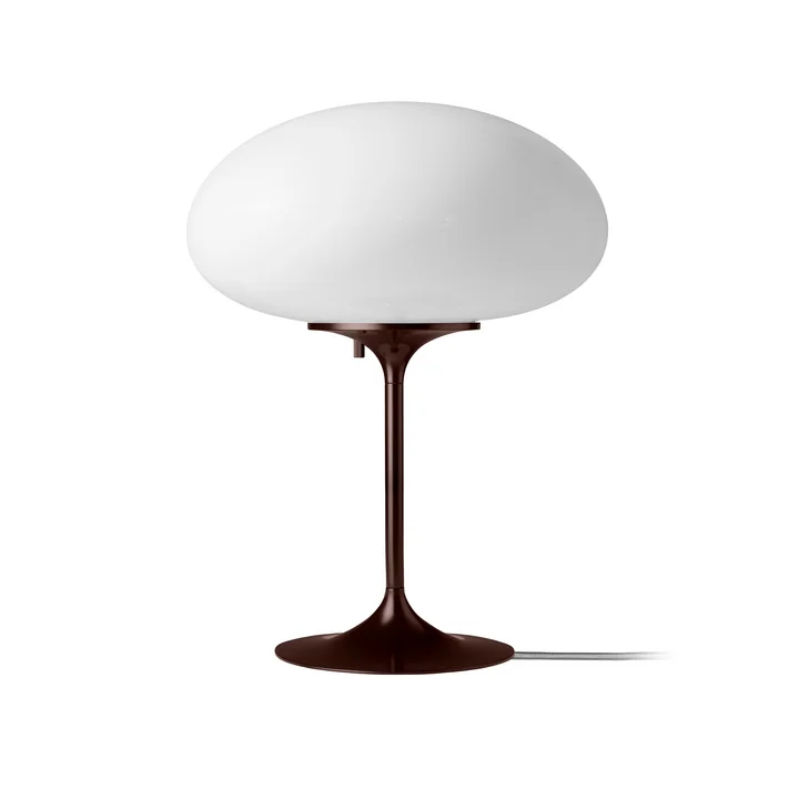 Gubi - Stemlite Table lamp H 42 cm, black-red / opal