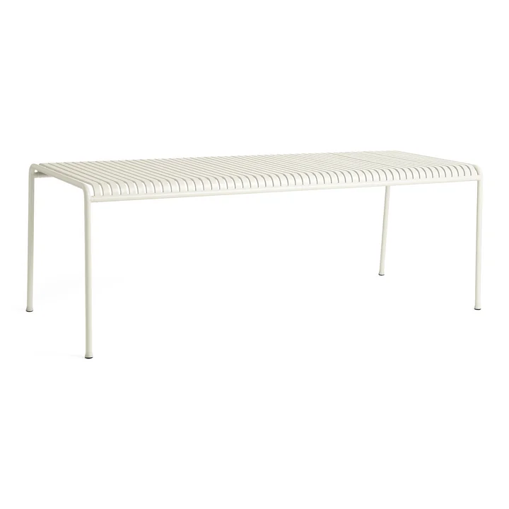 HAY - Palissade Table, rectangular, 220 x 90 cm, cream white