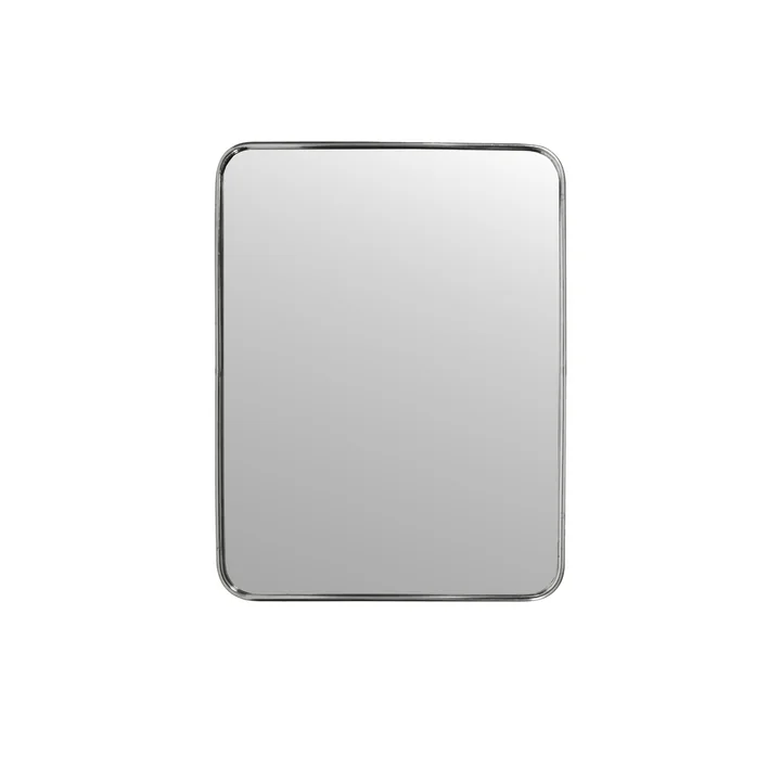 House Doctor - Mirror wall mirror, 60 x 80 cm, brushed silver