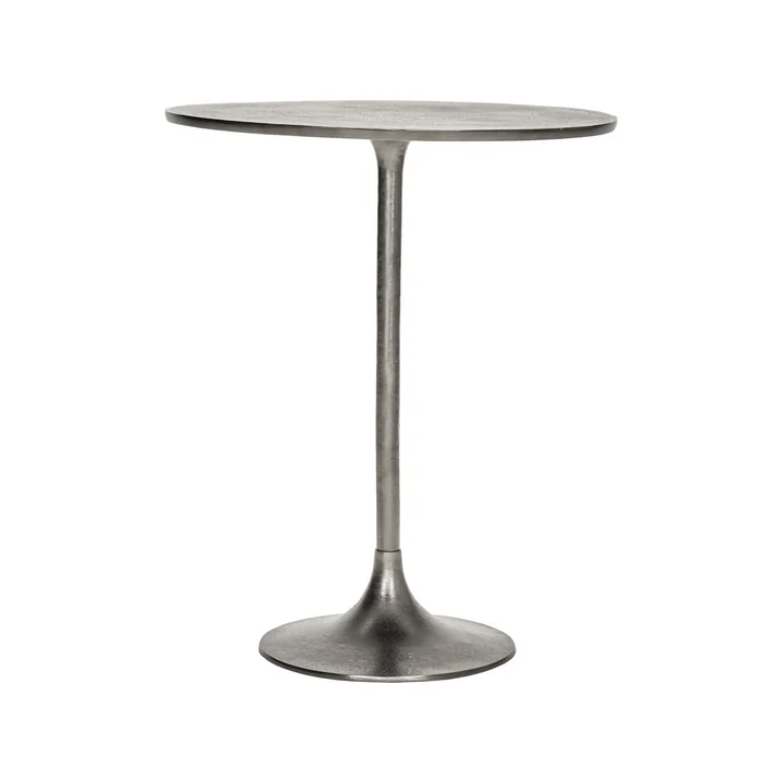 House Doctor - Pan bistro table, H 75 x Ø 61 cm, silver