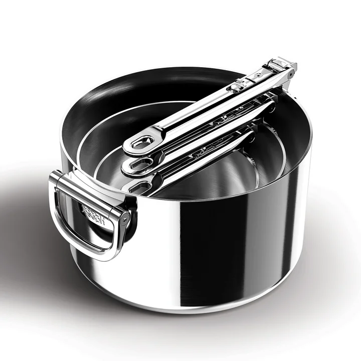 Joseph Joseph - Space Cooking pots, set of 3, nesting
