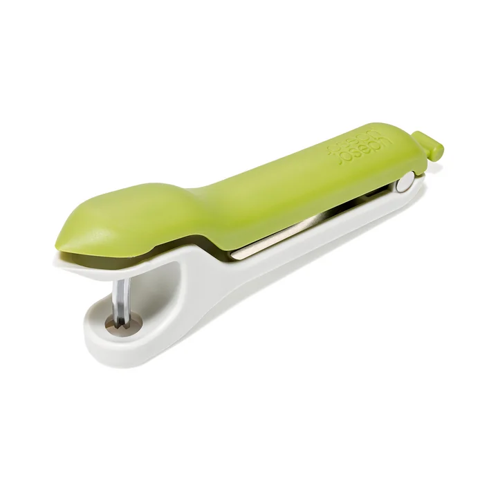 Joseph Joseph - Tweezy 2-in-1 corer, stone / green