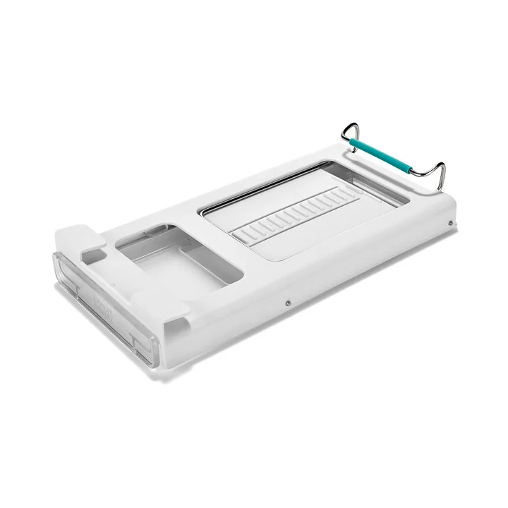 Joseph Joseph - FridgeStore Refrigerator bottom shelf holder for cans, white