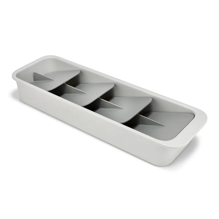 Joseph Joseph - DrawerStore cutlery tray, compact, light stone