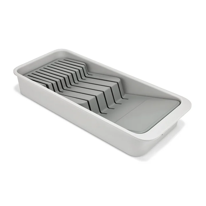 Joseph Joseph - DrawerStore Knife organizer, compact, light stone