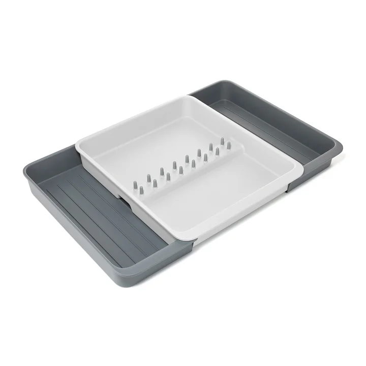 Joseph Joseph - DrawerStore Pull-out organizer (4 compartments), light stone