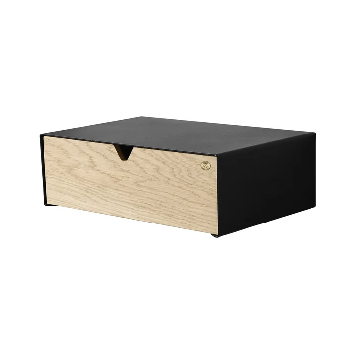 Andersen Furniture - Keep wall shelf, oak, black