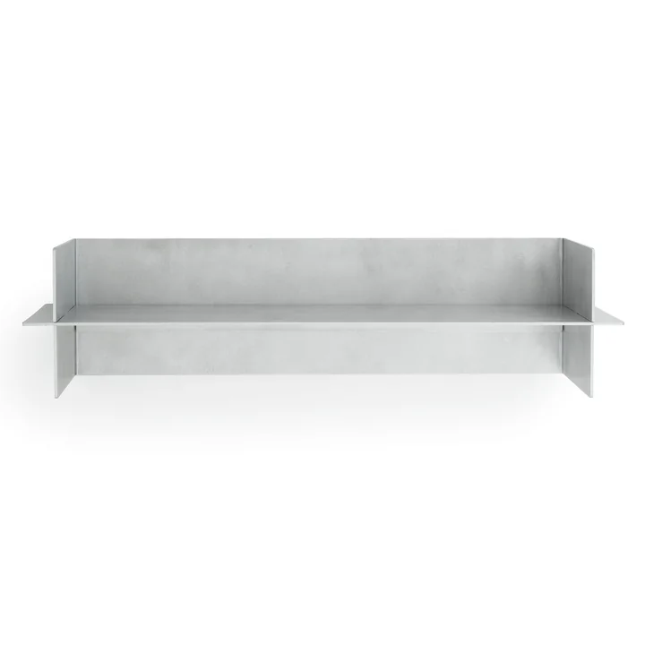 Normann Copenhagen - Alu Wall shelf, 80 cm, brushed aluminum