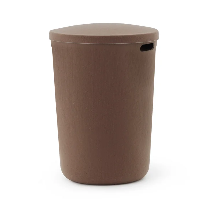 Normann Copenhagen - Hide Laundry basket, brown