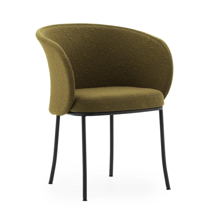 Normann Copenhagen - Knit Armchair, black / olive