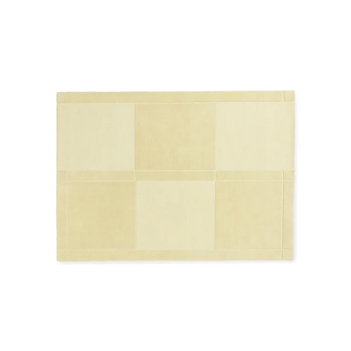 Normann Copenhagen - Level Rug, 240 x 170 cm, light yellow