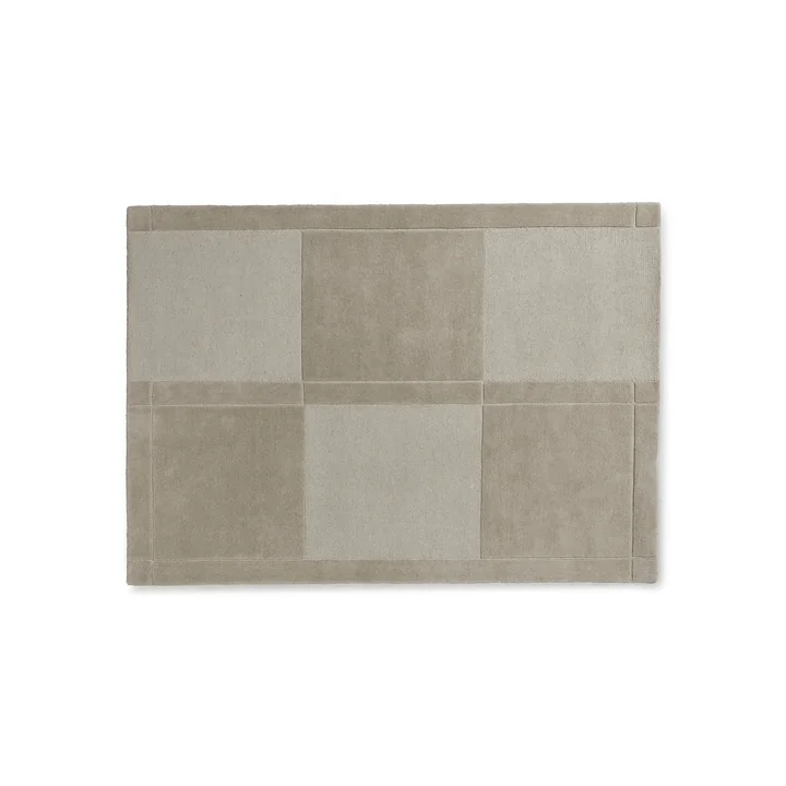 Normann Copenhagen - Level Rug, 240 x 170 cm, warm gray