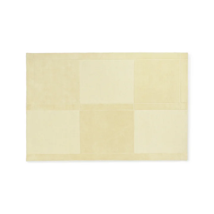 Normann Copenhagen - Level Carpet, 300 x 200 cm, light yellow