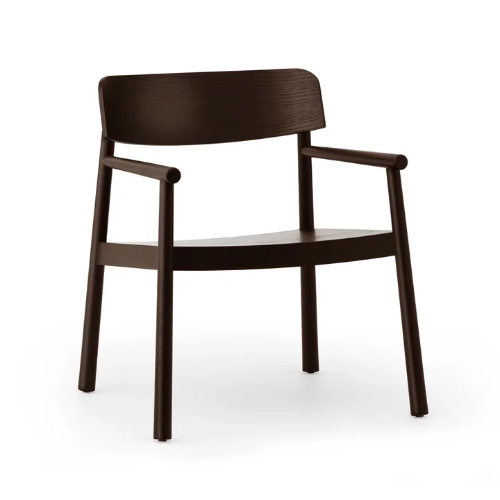 Normann Copenhagen - Timb Lounge armchair, brown