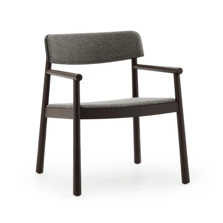 Normann Copenhagen - Timb Lounge armchair, brown / Hallingdal 368