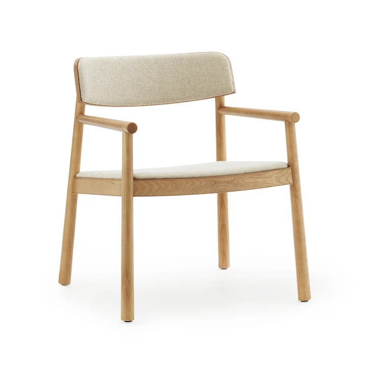Normann Copenhagen - Timb Lounge armchair, tan / Hallingdal 220