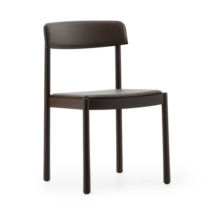 Normann Copenhagen - Timb chair, brown / chocolate (Ultra leather)