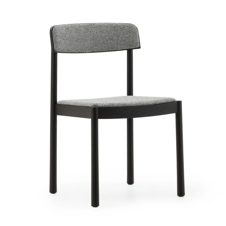 Normann Copenhagen - Timb chair, black / Hallingdal 166