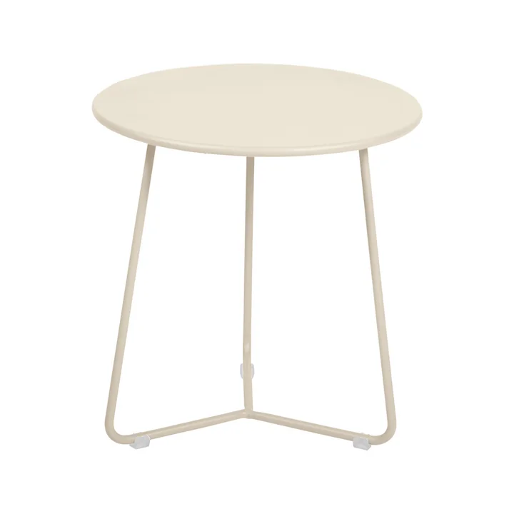 Fermob - Cocotte side table / stool, Ø 34 cm x H 36 cm, latte-beige