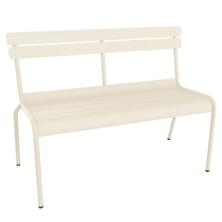 Fermob - Luxembourg bench, stackable, latte-beige