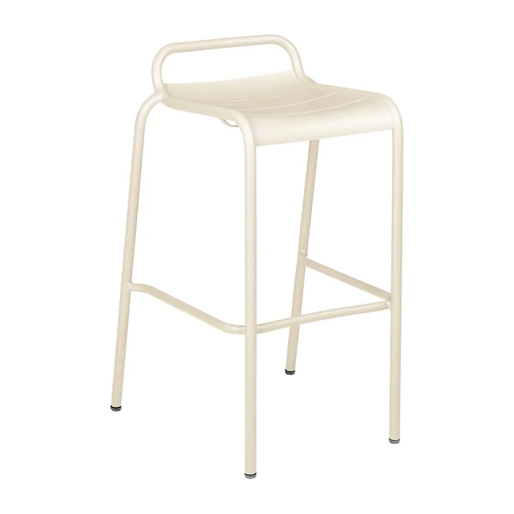 Fermob - Luxembourg stackable bar stool, h 78 cm, latte-beige