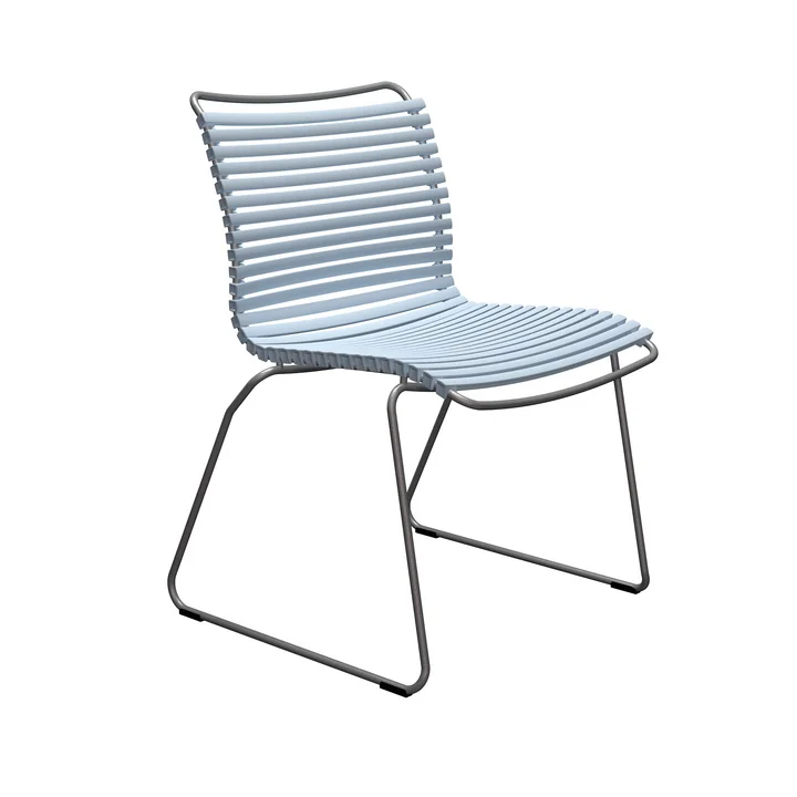 HOUE - CLICK Outdoor Dining chair, dusty light blue