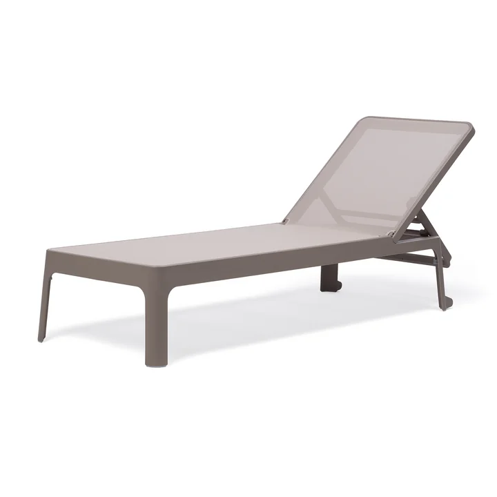 Nardi - Plano Outdoor lounger, tortora / tortora