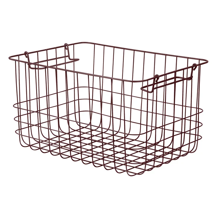 Mette Ditmer - Store-It Storage basket, M, wine