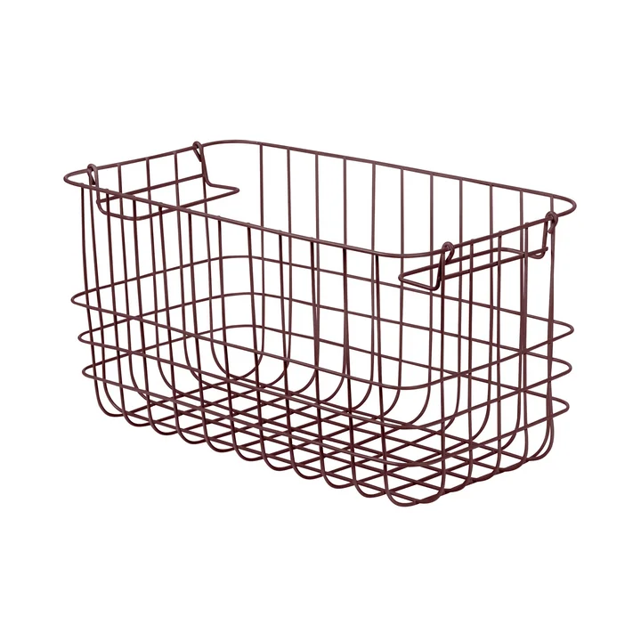 Mette Ditmer - Store-It Storage basket, S, wine