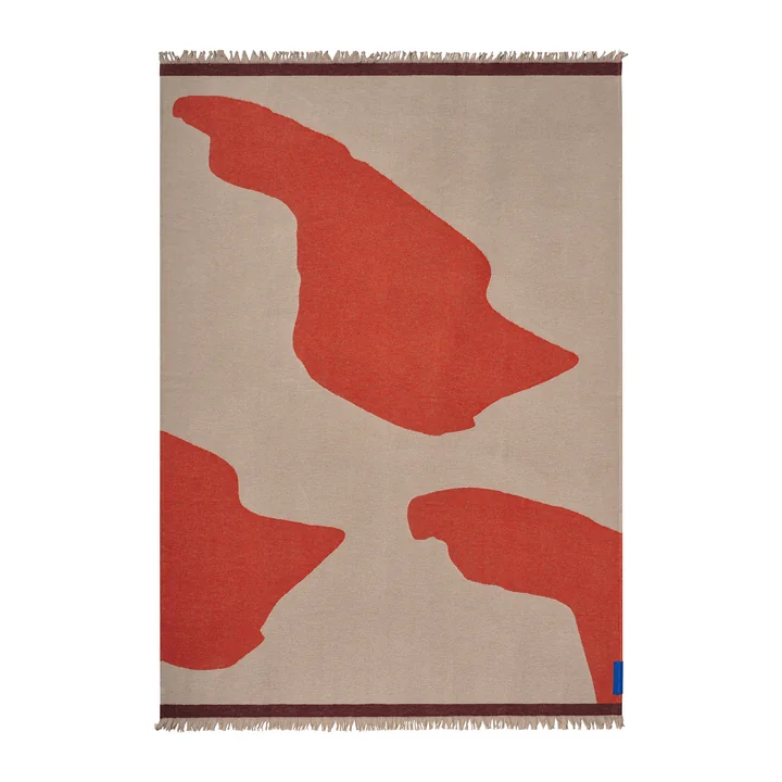 Mette Ditmer - Studio Blanket, 130 x 175 cm, orange