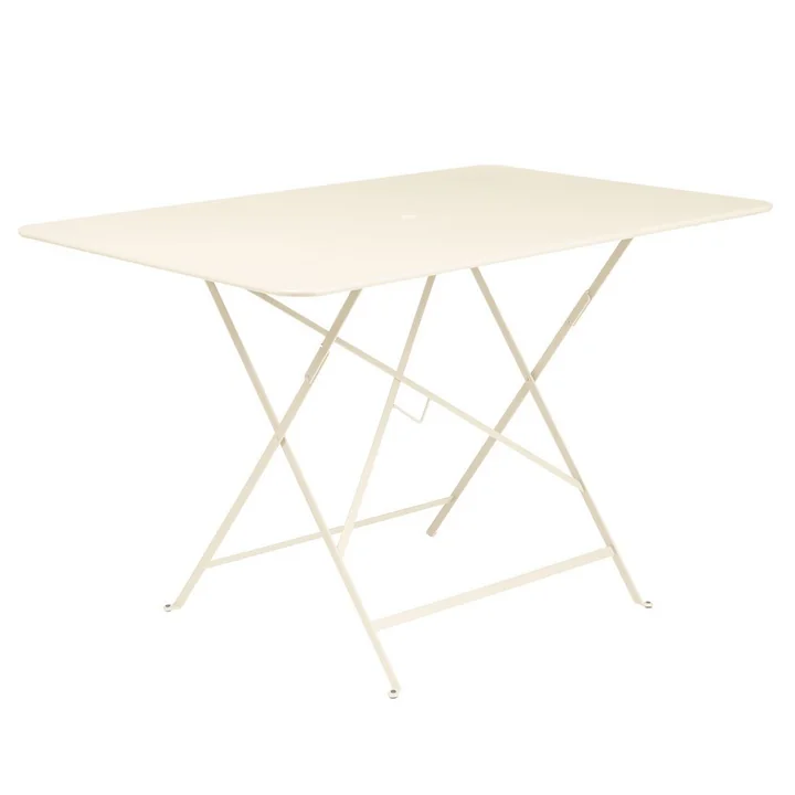 Fermob - Bistro folding table, rectangular, 117 x 77 cm, latte-beige