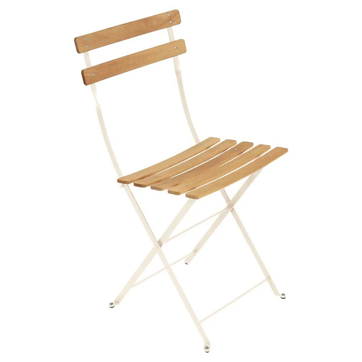 Fermob - Bistro folding chair Naturel, latte-beige