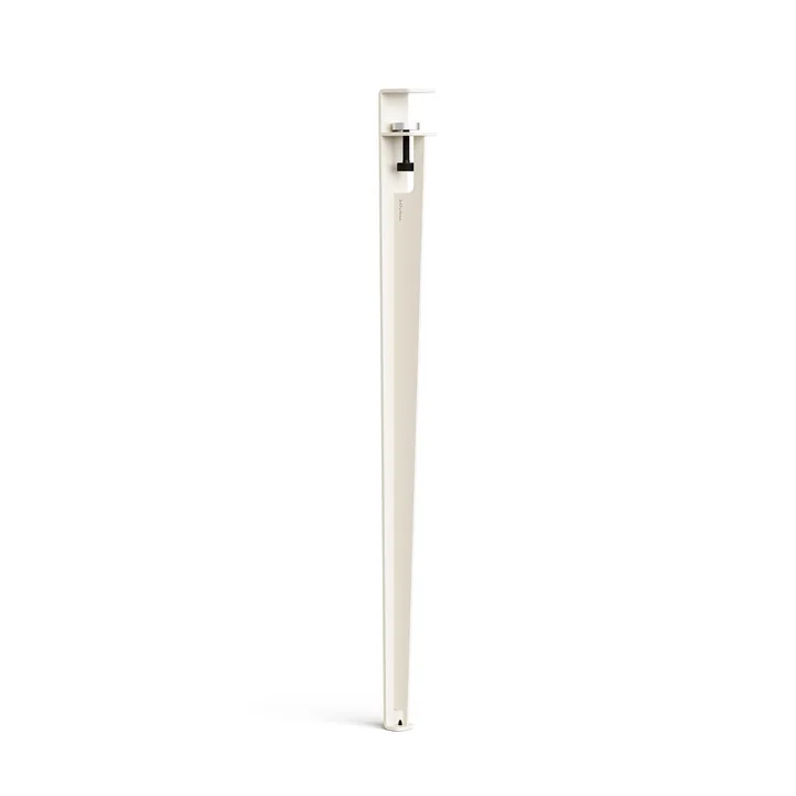 TipToe - Bar table leg H 90 cm, cream white