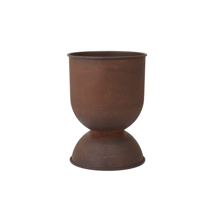 Ferm Living - Hourglass flower pot small, Ø 30 x H 42.5 cm, rust